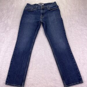 Tommy Hilfiger Jeans Mens Slim Straight 90s Dad Style Stretch Med Wash‎ 32x30